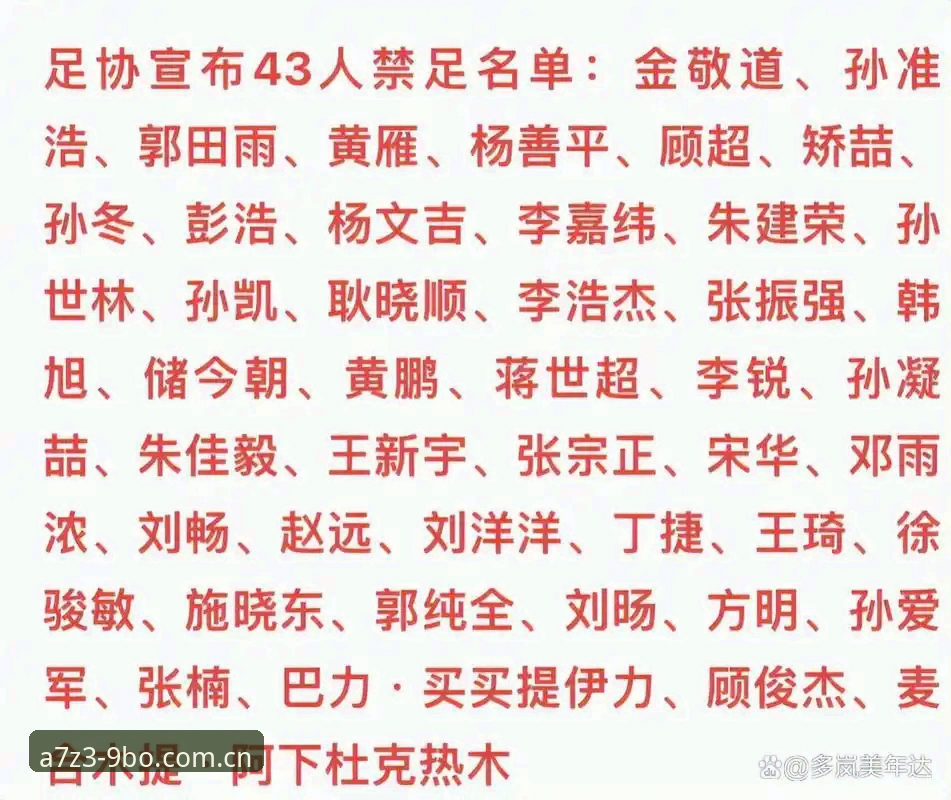 资深用户分享：足协第三批禁足名单深度解析与九博最新版推荐观赛体验